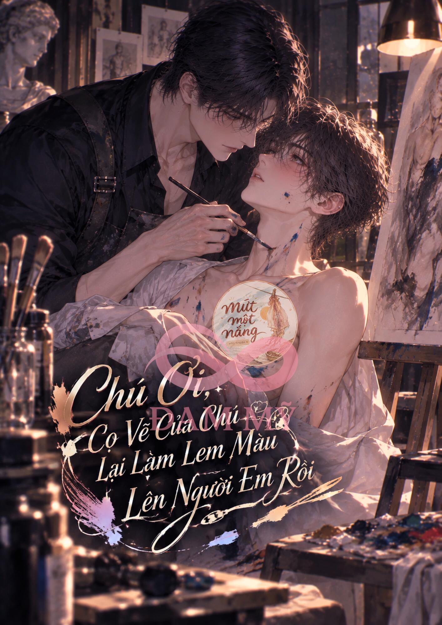 Chú Ơi, Cọ Vẽ Của Chú Lại Làm Lem Màu Lên Người Em Rồi